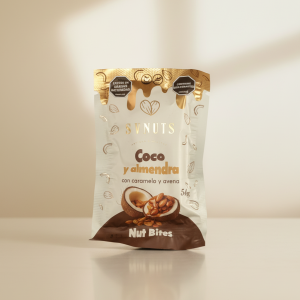 Nuts Bites de Coco Almendra y Caramelo