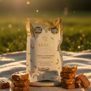 Nuts Bites de Coco Almendra y Caramelo